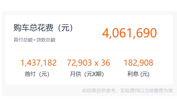 法拉利f8落地价 2020款法拉利f8全款落地387.87万(分期首付143.71万)